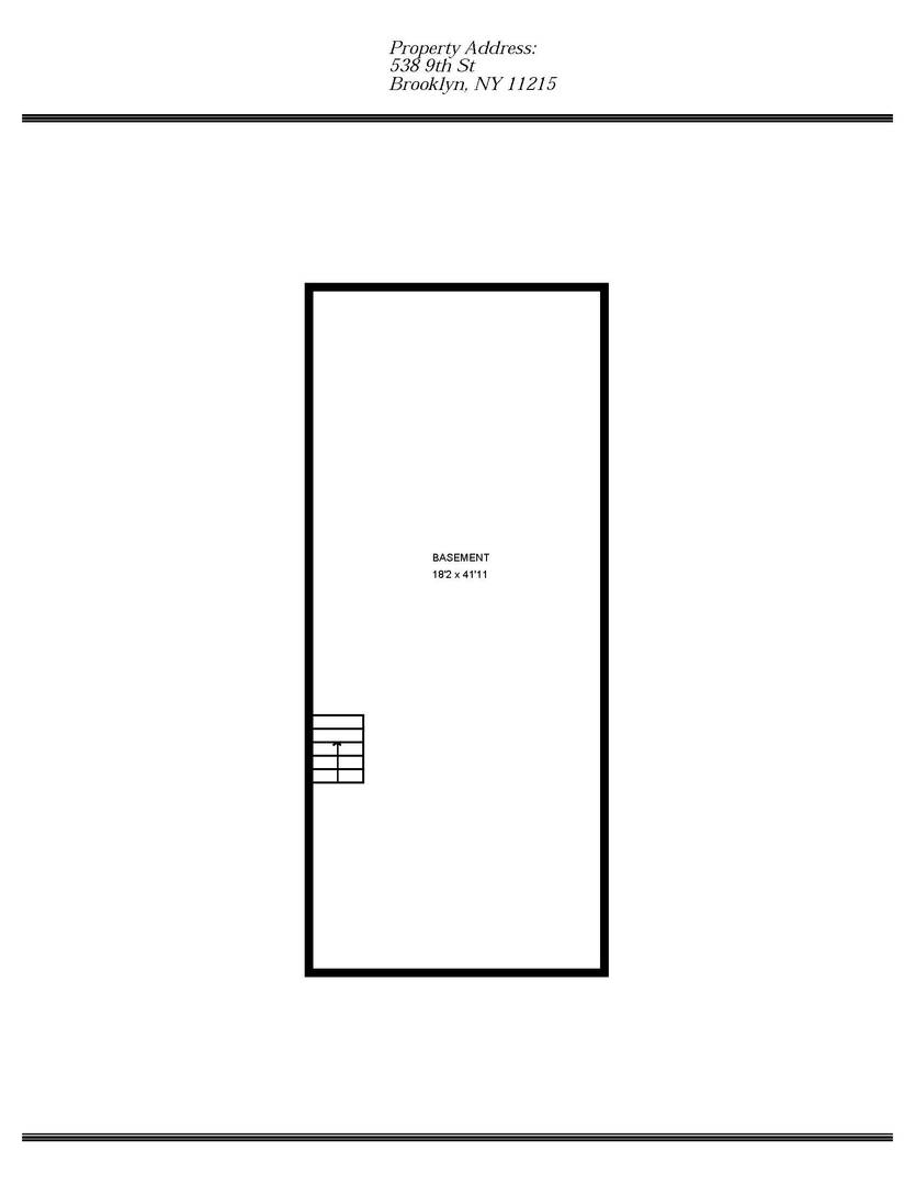 538 9th Street, Brooklyn, NY 11215 (Off Market NYStateMLS Listing