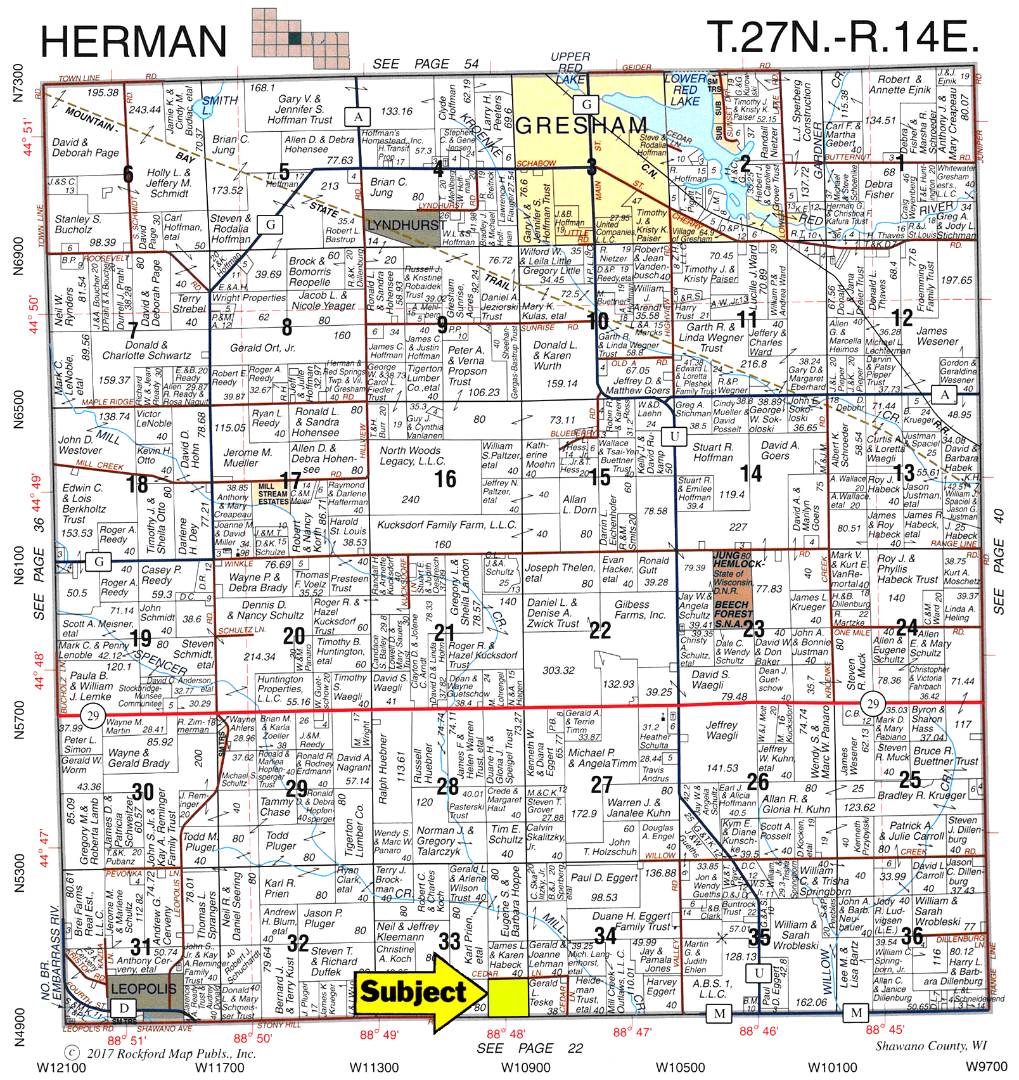 Cedar Lane, Leopolis, WI 54948 (Sold NYStateMLS Listing 10639268)