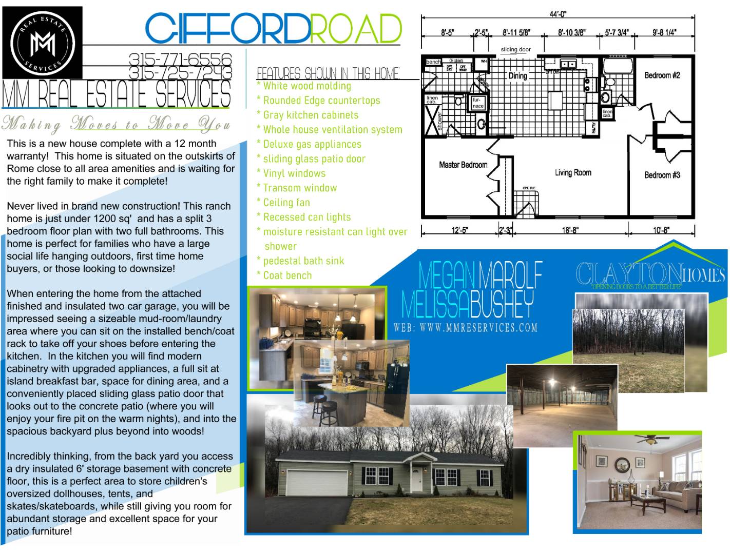 7788 Gifford Road, Rome, NY 13440 (Off Market MyStateMLS Listing 10873676)