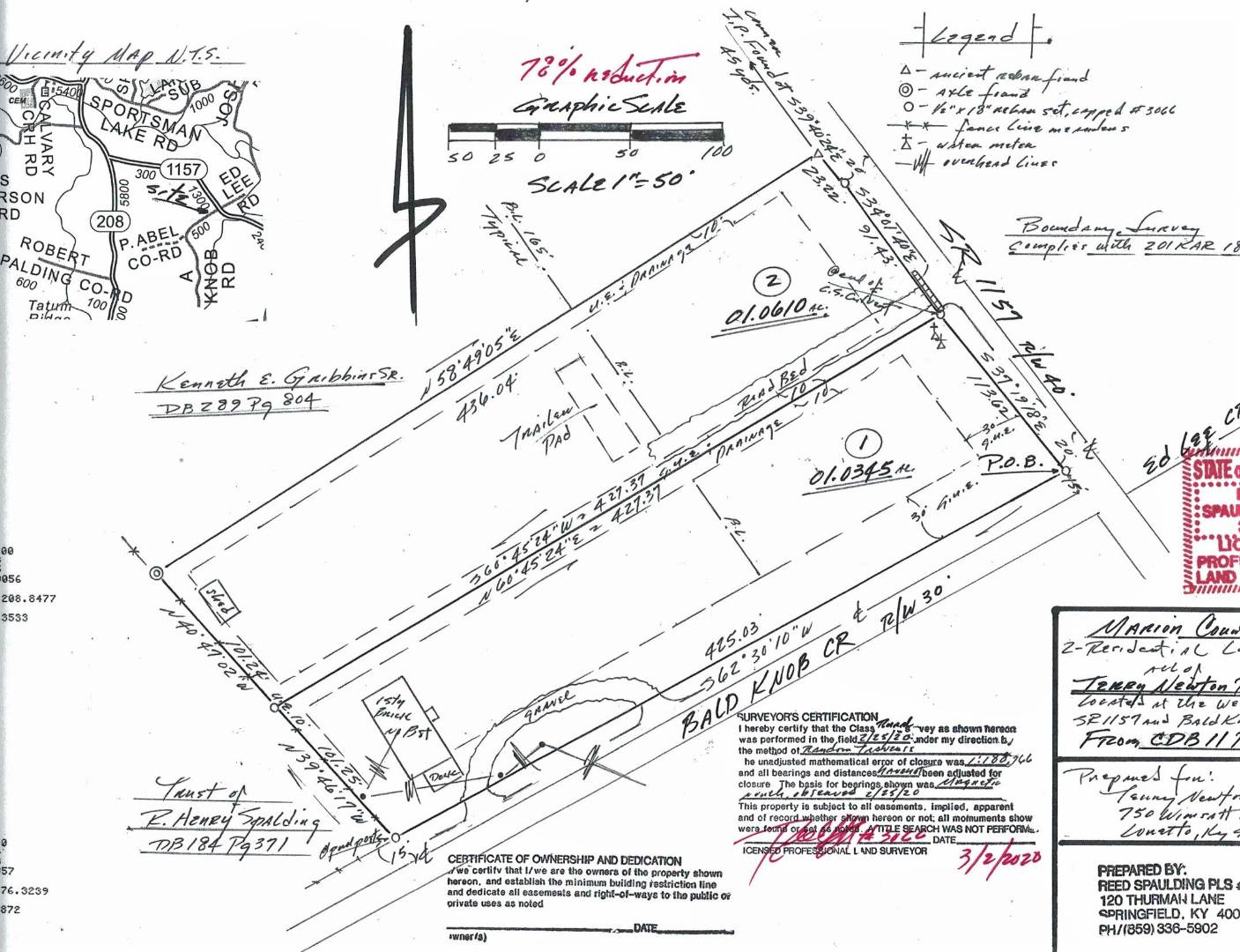 75 BALD KNOB ROAD, Lebanon, KY 40033 (Sold NYStateMLS Listing 10890685)